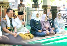 Khofifah Dampingi Kapolri Ziarah Tokoh Bangsa jelang Hari Bhayangkara