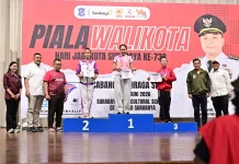 Piala Wali Kota Surabaya 2026 Jadi Ajang Adu Prestasi Atlet Senam Nasional