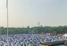 UNESA Cetak Rekor MURI Yoga Bersama Penyandang Disabilitas
