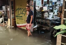 Hujan Tiga Jam, Kampung Kembang Kuning Terendam Banjir