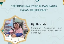 Syukur dan Sabar Menjadi Kunci Menghadapi Ujian Kehidupan