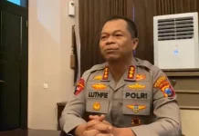 Polrestabes Surabaya Amankan Empat Orang Tersangka Kasus Kericuhan Unjuk Rasa