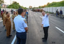 Radial Road Lontar Dibuka Uji Coba, Pemkot Surabaya Terapkan Rekayasa Lalu