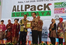 ALLPACK Surabaya 2026 dan East Beauty Pack Expo Dibuka