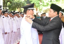 Bupati Sidoarjo Lantik 80 Kepala Desa, Tekankan Persatuan Bangun Desa