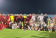 IFFL Penuh Keseruan, Legenda Sepak Bola dan Selebriti Bersatu di Lapangan