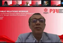 P3RI Gelar Webinar Transformasi Humas Digital