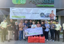 Pegadaian Salurkan 14.000 Paket Makanan lewat  Tanggung Jawab Sosial Lingkungan