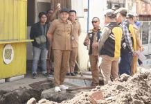 Bupati Minta Proyek Jalan Bluru Kidul Sidoarjo Rampung Tepat Waktu