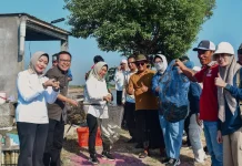 Arif Fathoni Apresiasi Perbaikan Akses Petambak Medokan Ayu