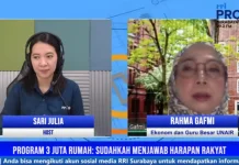 Program Tiga Juta Rumah Dinilai Berpotensi Putus Mata Rantai Kemiskinan