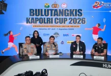 Piala Kapolri 2026 Digelar, Dukung Pembinaan Atlet Bulutangkis Nasional