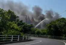 Halo RRI: Pembakaran Sampah di Exit Tol Dupak Disorot