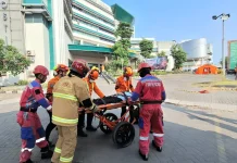 BPBD Jatim Dukung Simulasi Gempa dan Kebakaran RSUD Dr Soetomo