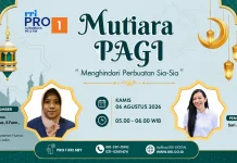 Hindari Hal Sia-Sia, Isi Hidup dengan Hal Bermanfaat