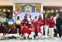 Semarak Malam Tirakatan HUT RI ke-81 di Delta Sari Indah RT 9 RW 9: Bertabur Hadiah