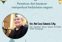 Ustaz Ade: Jaga Persatuan, Perkuat Indonesia