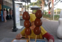 Lezatnya Sate Telur Puyuh Bacem, Kuliner Favorit Semua Usia