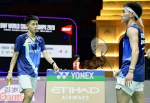 Raymond/Nikolaus Tersingkir di 32 Besar Kejuaraan Dunia BWF 2026