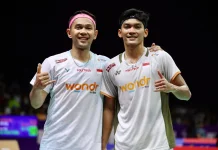 Fajar/Fikri Tembus Perempat Final Kejuaraan Dunia BWF