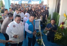 Resmikan Gedung KSPSI Jatim, Kapolri Harap Sejahterakan Buruh