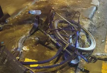 Lansia Naik Sepeda Tertabrak Truk di Kludan