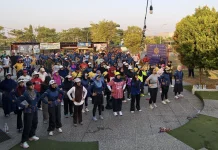 Warga Taman Dhika Sidoarjo Ikuti Tantangan 50 Km Selama 25 Hari
