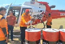 BPBD Jatim Intensifkan Water Bombing Tangani Karhutla Gunung Arjuna