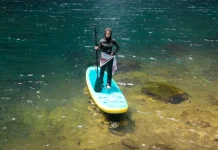 Stand Up Paddle Air Terjun, Sensasi Wisata Petualangan Baru di Ampelgading Malang