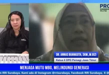 Persagi Jatim Dorong SOP Ketat Pengelolaan MBG demi Mutu dan Gizi Generasi