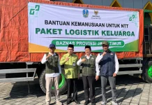 BAZNAS Jatim Kirim 5 Ton Beras Bantu Korban Gempa NTT