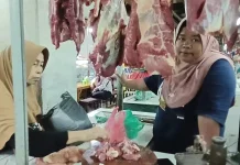 Harga Daging Sapi di Surabaya Masih Stabil