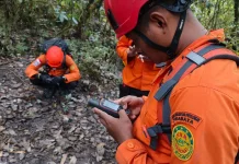 SAR Evakuasi Pendaki Semeru Lewati Jalur Ekstrem Malam