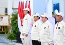 Prabowo Lepas Kontingen Indonesia menuju Asian Games 2026