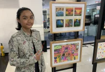 Alisya, Pelukis Muda Berbakat Tampilkan Karya Bertema 'Arcade' di RRI FEST 2026