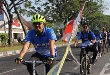 Harhubnas 2026, Dishub Sidoarjo Kampanyekan Keselamatan Pesepeda di Jalan Raya