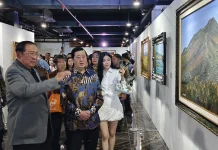 Pameran Lukisan SBY di Surabaya: Kenangan Ani Jadi Karya Sarat Makna