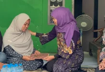 Gubernur Khofifah Takziah Korban KM Virgo asal Surabaya