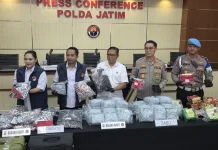 Polda Jatim Ungkap 1.869 Kasus Narkoba Periode Juli - September 2026