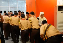 Bawa Semangat Persaudaraan Nusantara 64 Santri Jatim Ikuti PPSN VI