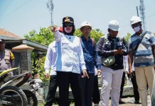 Cegah Banjir Tanggulangin, Sidoarjo Kebut Betonisasi Jalan Kedungbanteng