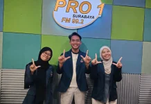 Magang di RRI Surabaya, Tiga Mahasiswa UIN Madura Asah Kompetensi Penyiaran