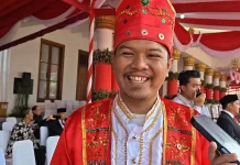 Upacara Hari Kesaktian Pancasila di Grahadi Ditutup Rebutan Hasil Bumi