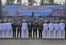 HUT Ke-81 TNI di Surabaya Berlangsung Khidmat, Komitmen Jaga Kedaulatan Negara