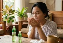 Manfaat Mengoles dan Menghirup Aroma Minyak Kayu Putih.