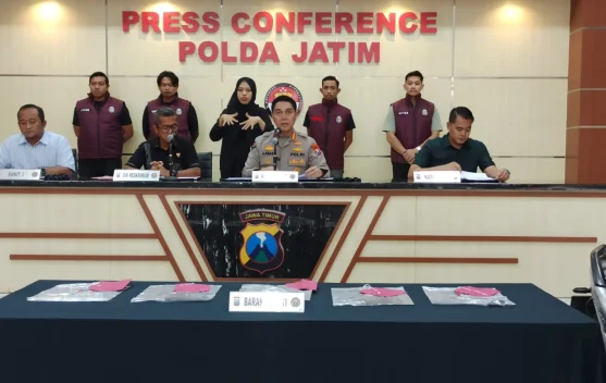 Polda Jatim Bongkar Peredaran Bahan Peledak, Dua Pemuda Asal Sidoarjo Diamankan