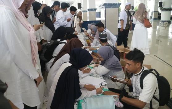 Siswa SMAN 9 Surabaya Nyantri saat Ramadan