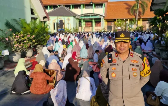 Warga di Balongbendo Gelar Salat Idul Fitri Lebih Awal, Polisi Imbau Jaga Toleransi