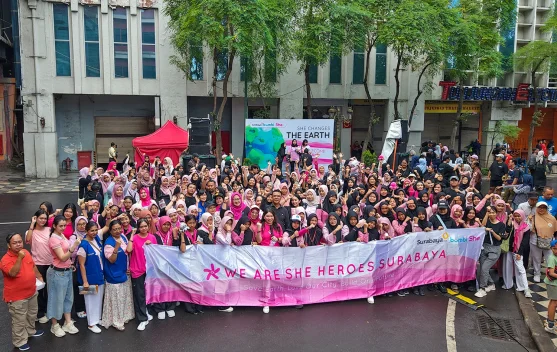 Peringati Hari Bumi, Surabaya Deklarasikan Gerakan Kurangi Pembalut Sekali Pakai