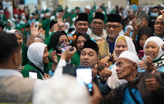 22 Ribu Jemaah Haji Debarkasi Surabaya Telah Tiba di Tanah Air